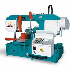Hydraulic Tension Band Saw, Special for Bulk Cutting of Angle Steel and Channel Steel in Bundles.