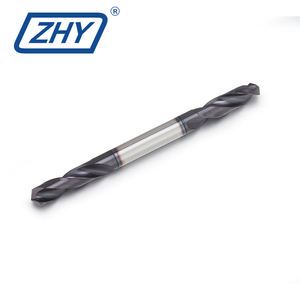 ZHY Factory Direct Multipurpose Customizable CNC Drills Carbide Center Drill Bits for Machine Tools