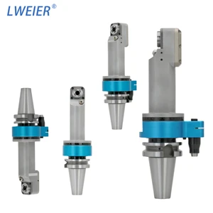 Extended Angle Head AG90-BT50-ER25C-185 Side Milling Head Drilling, Tapping, Drilling Machining Center Angle HeadLWEIER