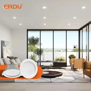 SAA CE Certified LED Downlight 3CCT Dimmable 90mm Cutout 220-240V with AU Plug Suitable for Australia
