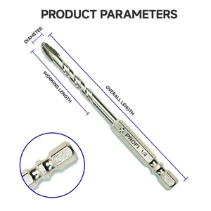 Impact Ready Glass Metal Drill Bit Set Industrial Grade Carbide Tipped Multi-Purpose Bits for Ceramic Vitrified Brick Granite