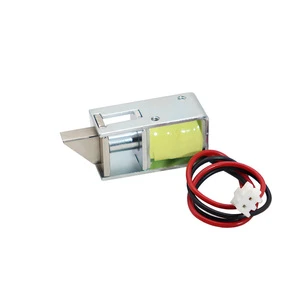 DC12V 0.41A 8.5mm Stroke Electric Solenoid Latch Lock Mini Electronic Drawer Lock For Smart Cabinets Youge YG311316 5W Screw
