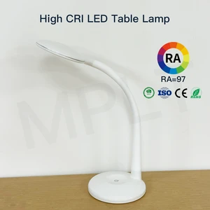 Luxury High CRI RA97 LED Desk Lamp | Factory OEM ODM Custom For Bedroom Library Living Room Hotel Eye Care