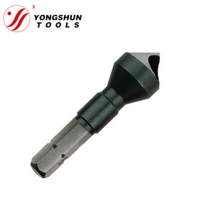 High Quality 1-20mm Hex Shank Silver Metal Drilling Drilling Holes Zero-Flute Countersink Bit Use