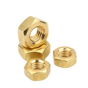 Hot Sales Hexagonal Nut Self-Locking Coupling Nuts with Brass Nut and Screw Cap Meeting National Standards