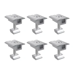 UISOLAR Low MOQ Solar Mounting Bracket Solar Panel Mid Clamp Photovoltaic Brackets Mid Clamp End Clamp For Tile Roof Mounting