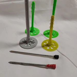 Plug-in Expansion Plug Insulation Fastener, High Holding Power for External Wall Insulation,Dowel Plastic Insulation Anchors