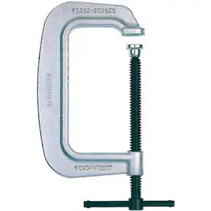 Bessey C-Shaped Steel Screw Clamps SC 150/95 Metalworking Clamping Tools for Industrial Use