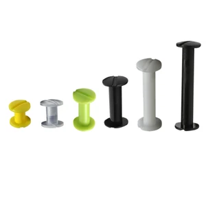Nylon Interlocking I-shaped Lettered Nails CLASS 4 Grade Plain Finish Round Head UNF Thread 2 Nuts Per Bolt