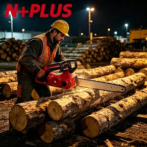 Portable Tree Pruning Equipment 2000W Brushless Motor 36V Rechargeable Battery Electric Chainsaw