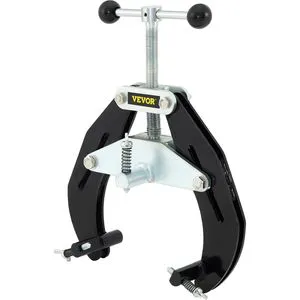 Pipe Clamp 2-6 Inch Steel Single Pipe Clamping Tool Black Model D0100H53PPJ