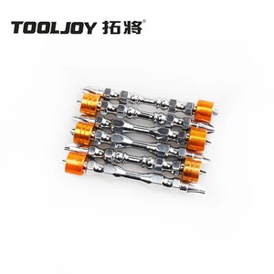 Magnetic Ring S2 Steel Double Ended Bits Set Impact Driver Tips Ideal for DIY Repair Industrial OEM Factory Supply