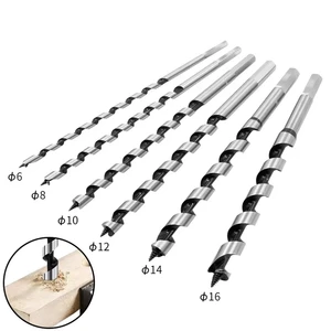 Twist Wood Drill Bit 6/8/10/12/14/16/18/20/22/25mm Woodworking Center Drill Bit Set for Metal Steel Bits Woodworking Tools
