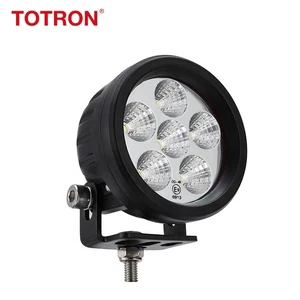 12V 24V Spot/Flood Car Truck Work Light Round LED Working Light for Truck Off-Road Vehicles