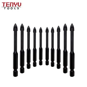 Multi Construction Triangular Handle Multifunctional Drills Masonry Glass and Tile Drill Bit to Drill Tiles