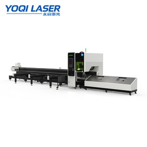 Q5-24-1500W-6000W Two-Chuck Semi-Automatic Feeding Tube Laser Cutting Machine