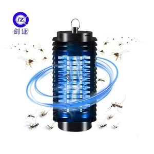 JZ Solid Plastic Eco-Friendly Soundless Harmless All 360 Suction Bug Zapper Moth Fly Catcher Insect Control UV Mosquito Killing