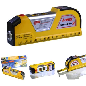 Multi-Function Laser Leveler Horizontal or Vertical 2-Way Level Bubble Measuring Tool