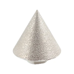 Diamond Chamfer Cone Bit Vacuum Brazed Drill Bit for Polishing Enlarging Beveling Existing Holes in Marble Granite Stone Tile