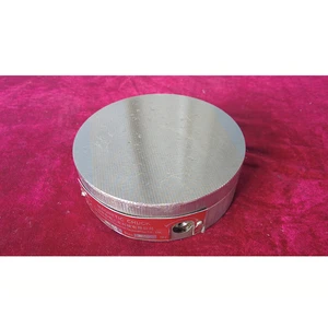 Circular Dense Pole Electro-Magnetic Chuck with Motor and NdFeB Magnet for Lathe and Grinding Machine