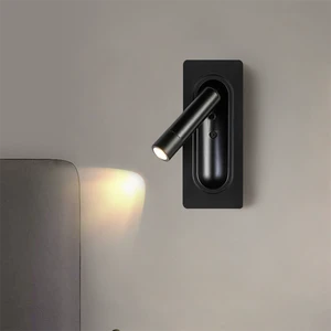 Interior Creative Decor Lamp Led Wall Mounted Light for Home Hotel Bedroom Bedside Lighting With Reading Spotlights