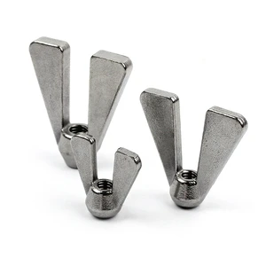 Manufacturer of Stainless Steel Brass Nylon Butterfly Wing Nut Fasteners Bolt Fasteners