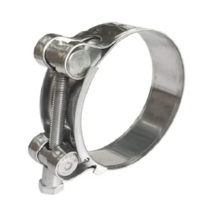 Stainless steel pipe clamp Water Pipe Fixing Buckle Pipe hose Clamp