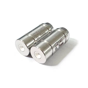 CZ140 Ceramic Guide Nozzle 0.5mm 0.8mm EDM Small Hole Drilling Machine Parts For Sodick EDM Drill Consumables