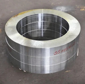 1045 Aisi4140 SCM415 34CrNiMo6 Forged Steel Retaining Ring