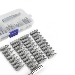 Wholesale 25mm S2 Set Hexagon Cross Torx Triangle Batch Head Set Ph2 Multi 4mm Electric Screwdriver Bit