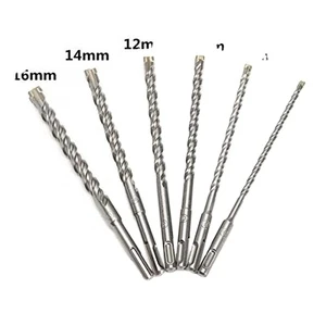 High Quality Plus Shank SDS Drill Bit Electric Hammer Drill Bit For Concrete and Masonry