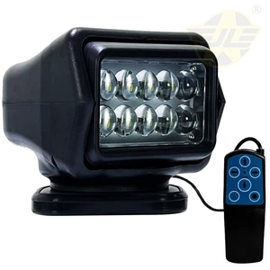Car Roof Rotating Magnetic Spotlight Outdoor LED Searchlight Remote Control Search Light