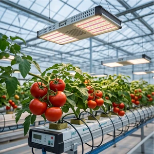 Adjustable Spectrum Plant Growth Light Pendant LED Grow Light Full Spectrum High PPFD Grow Light for Indoor Horticulture