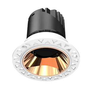 High Quality Anti Glare Design Ceiling Recessed Aluminum COB Hidden Spotlights LED Downlight 5w 7w 8w 10w 3000k/4000k/6000k