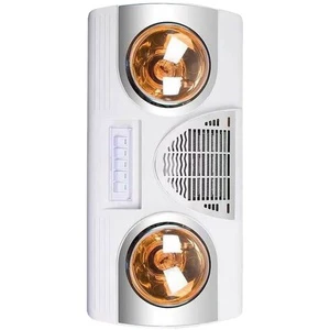 Jiaxing Factory Direct Sales 3-in-1 Mutli Function Ceiling Mounted Infrared Lamp Bathroom Heater with Exhaust Fan and LED Light