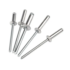 Aluminum Blind Rivet Pull Riveting Round Head K-type Decorative Rivet 1/4 in Diameter Bright Finish M3.2/4/5mm