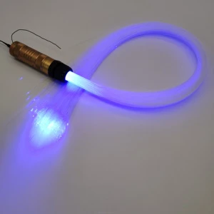 Fiber Optic Ceiling Star Light Kit for Car Roof Top - 7 Watts LED Light Source + 200 Piece 2 Meters Long PMMA Fiber Optics Wrap