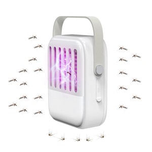 3.6W 5V Rechargeable ABS Camping Lantern Solar Panel Mosquito Killer Lamp Insect Trap And Bug Zapper Electrical Source
