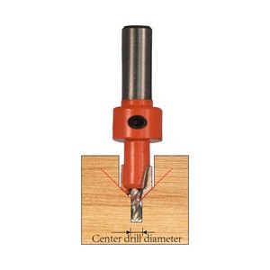 Single Screw Countersink Drill Bit Self-tapping Adjustable Wood CNC Router Bits 8mm/10mm Shank Diameter CE ISO Certified Solid