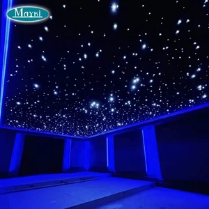 600 Points Starlight Twinkle Optic Fiber Starry Light App Control LED Fibre Optical Light for 20sqm Ceiling