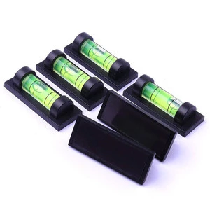 Magnetic Small Spirit Leveling TV Stands Art Frames Magnetic Water Bubble Level Spirit Level Vial with Magnetic