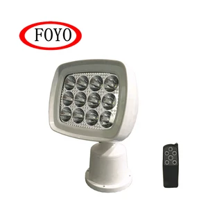 FOYO Brand LED Remote Control Spot Lights Marine Boat Search Light for Yacht