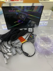 10LED Led Fiber Optic Lights Ambient Light for 99.9% Car