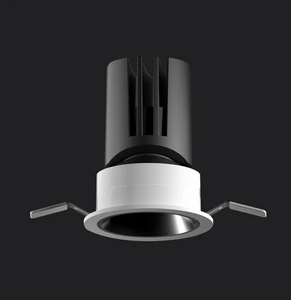 Spotlight Hot Sale Modern Indoor Anti-Glare LED Downlight COB Warm White Deep Recessed Dia 82mm IP54 Aluminum Lighting Fixture