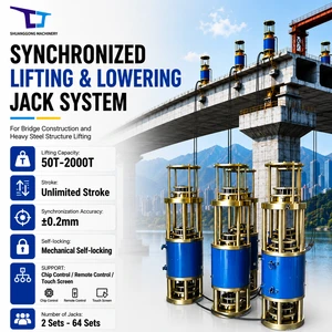 China Hydraulic Lifting Jack Synchronized Lifting System Hydraulic Jack for Industrial Use