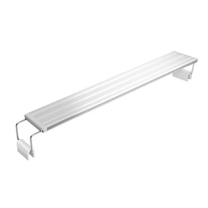 Zaohetian Expandable Bracket Acrylic Cheap LED Aquarium WRGB Full Spectrum Color Changing Fish Tank Light Aquatic Plant Light