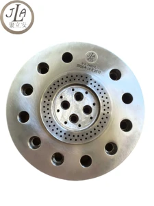 Wear Resistant Alloy Insert Underwater Pelletizer Die Head for Plastic Granulator Machine