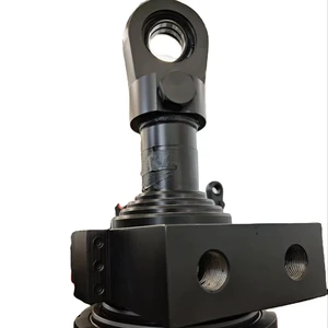Telescopic Hydraulic Cylinder with Hard Chrome Plated Piston Rod and Customized Eye