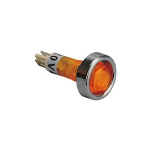 Aibeiken DC 12V 24V Red Green Yellow LED Signal Lamp Car Warning Light Motorbike Indicator Pilot Light 12mm Mounting Hole