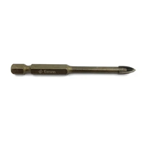 Multifunctional Ceramic Marble & Concrete Drill Bits Shock-resistant with Full Cutting Edge Specialized for Cross Glass Drilling